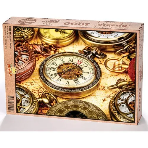 King Of Puzzle The Köstekli Watches Wooden Jigsaw Puzzle 1000 pieces (HR03-M)