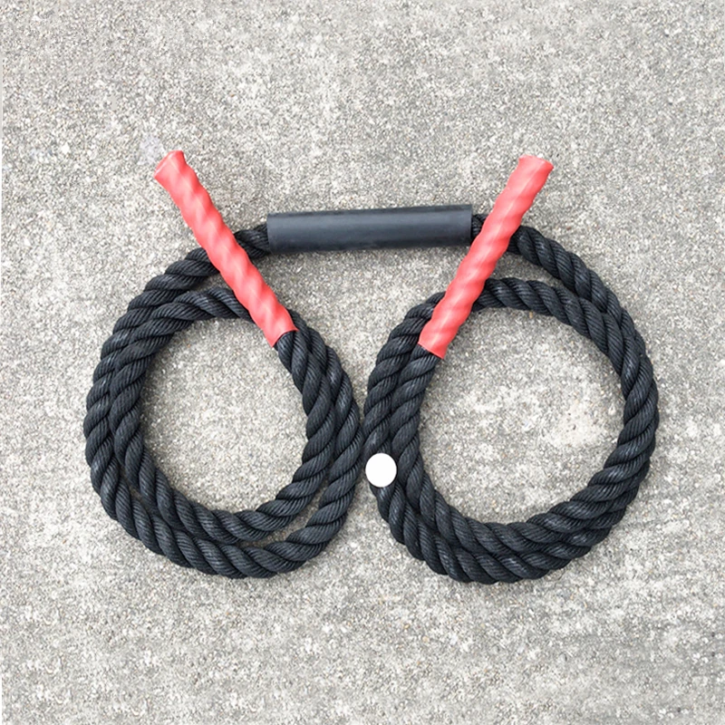 

Diameter 1 inch Heavy Jump Rope With Protective Sleeve Weighted Skipping Rope Workout Battle Ropes Body Power Training Strength