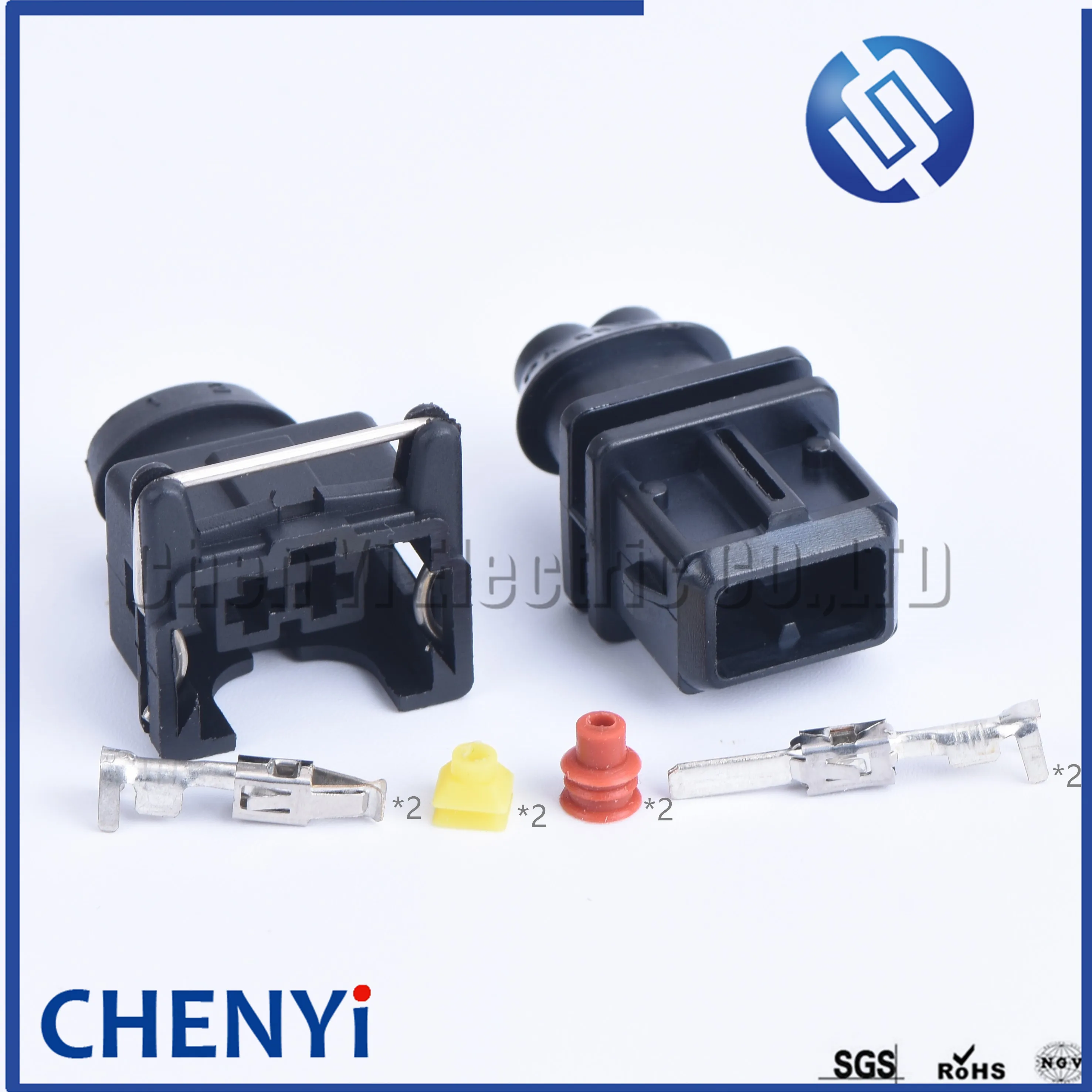 1 zestaw 2-pinowych wodoodpornych złączy samochodowych (3,5) męskich lub żeńskich EV1 EV14 Dysza wtryskiwacza paliwa Auto Car Engine Connector Plug