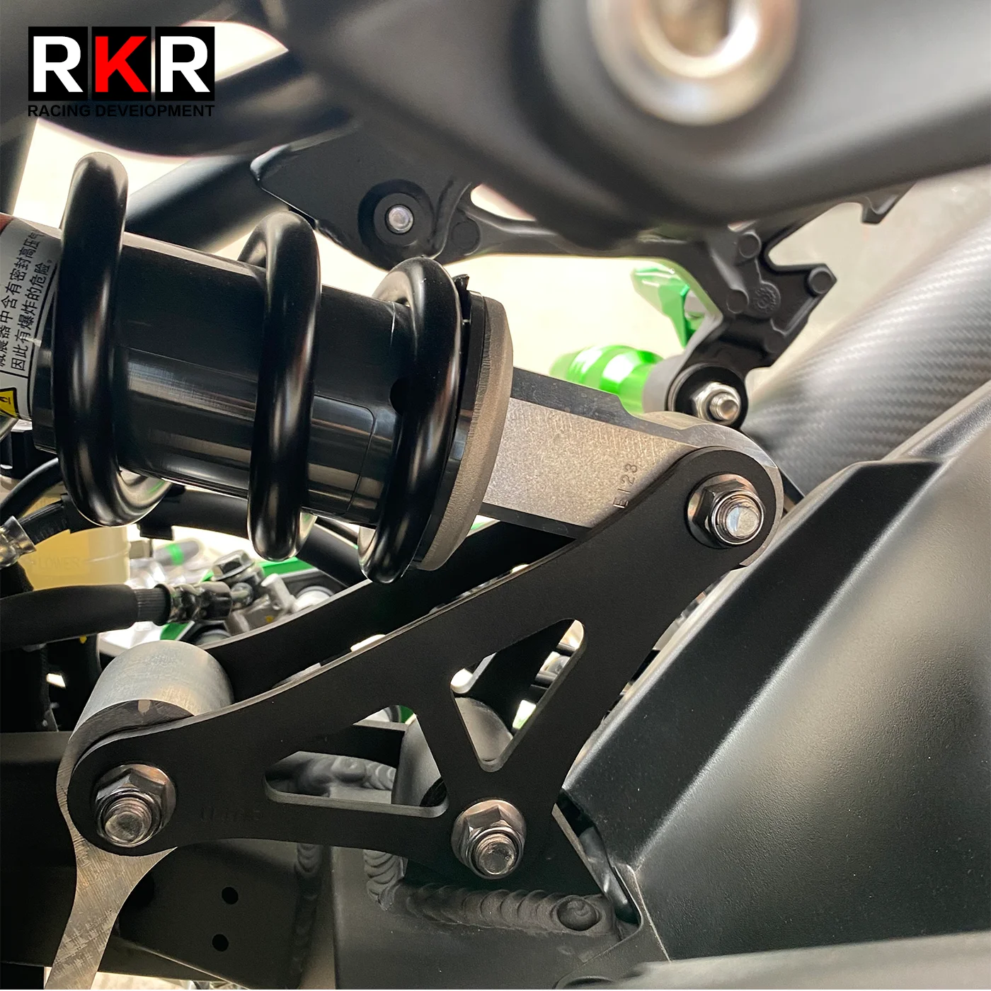 Accessori moto Ammortizzatore posteriore Sospensione Abbassamento Collegamento Abbassamento corpo Dispositivo 30mm Per Kawasaki Z900 Z900RS 2017-2023