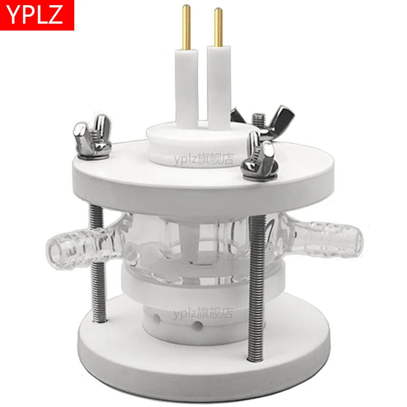 Electrochemical quartz crystal microbalance cell