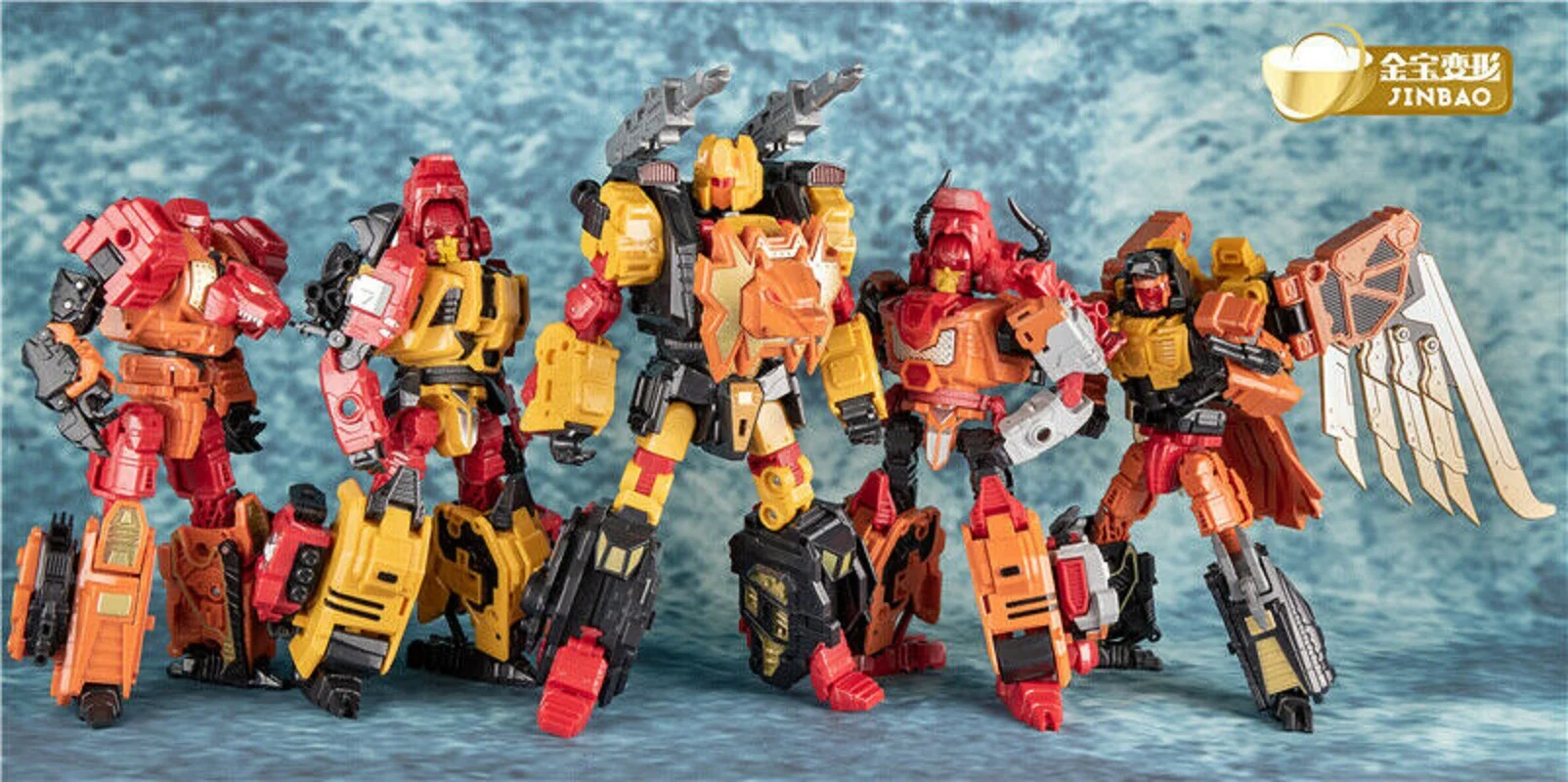 IN STOCK NEW Predaking Oversized Set Of 5 Toys Version MMC Feral Rex NO BOX