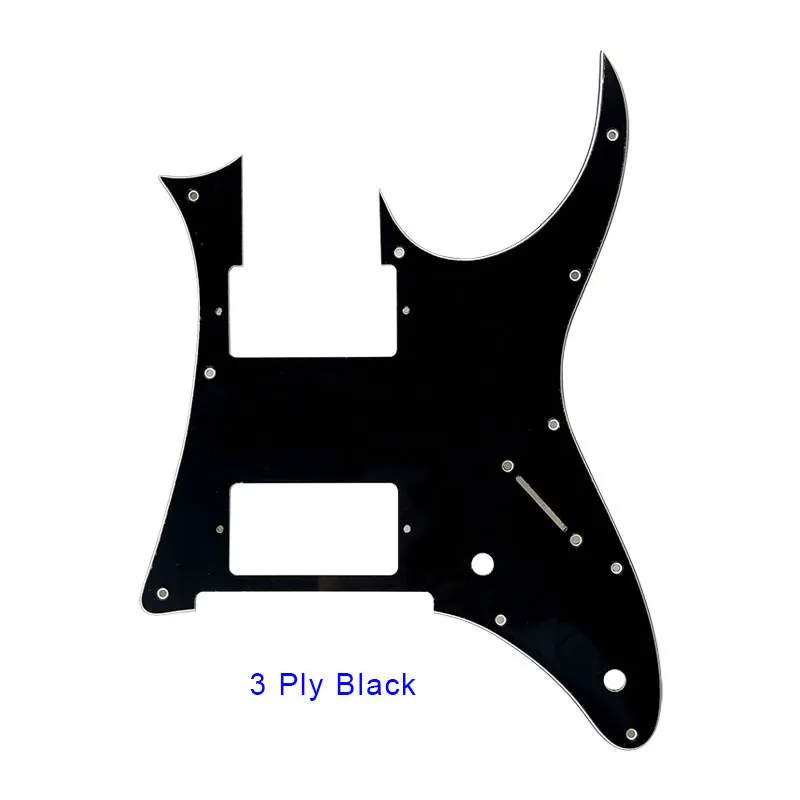 Xinyue Guitar Parts For 10 Hole Screws MIJ Ibanez RG350DX Guitar Pickguard Humbucker HH Pickup Scratch Plate,Many Colors