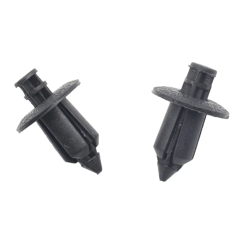 8mm Hole Auto Plastic Push-Type Retainer Rivet for Suzuki Mitsubishi Car Door Cards Panels Trim Fasteners Clips