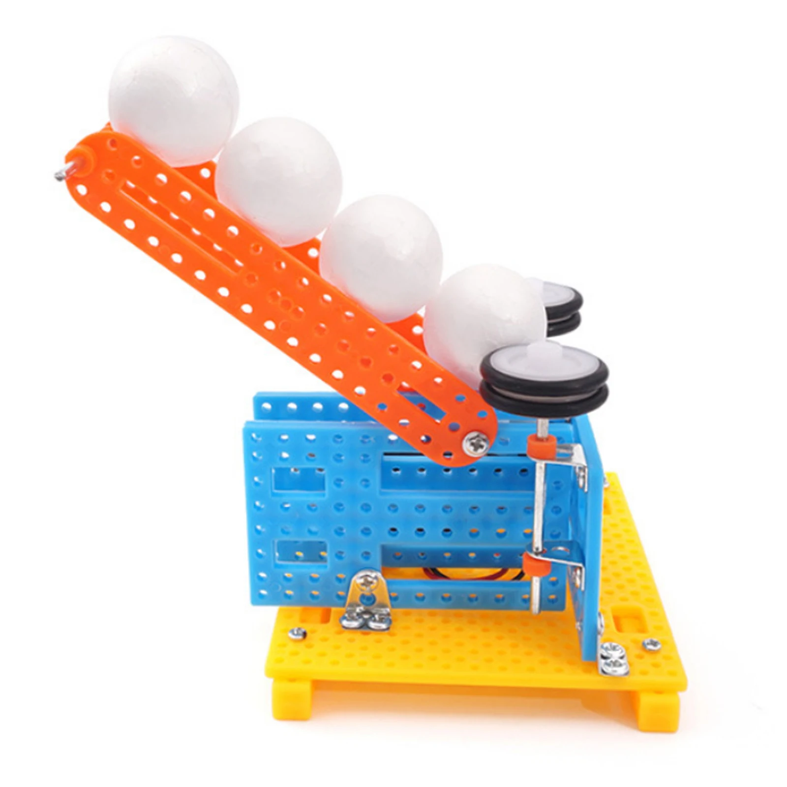 Kids Toys Hand-made Ball Machine Model DIY Electric Toys Accessories Science Experiment and Technology STEM Toys For Childrens