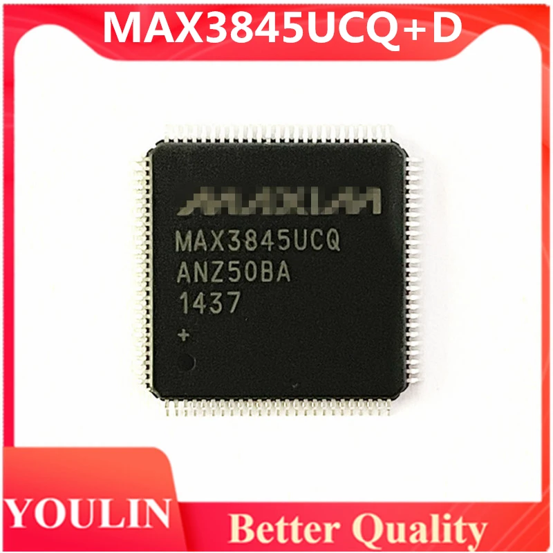 

MAX3845UCQ + TD QFP-100 интегральные схемы (ICs) линейная-обработка видео, новые и оригинальные