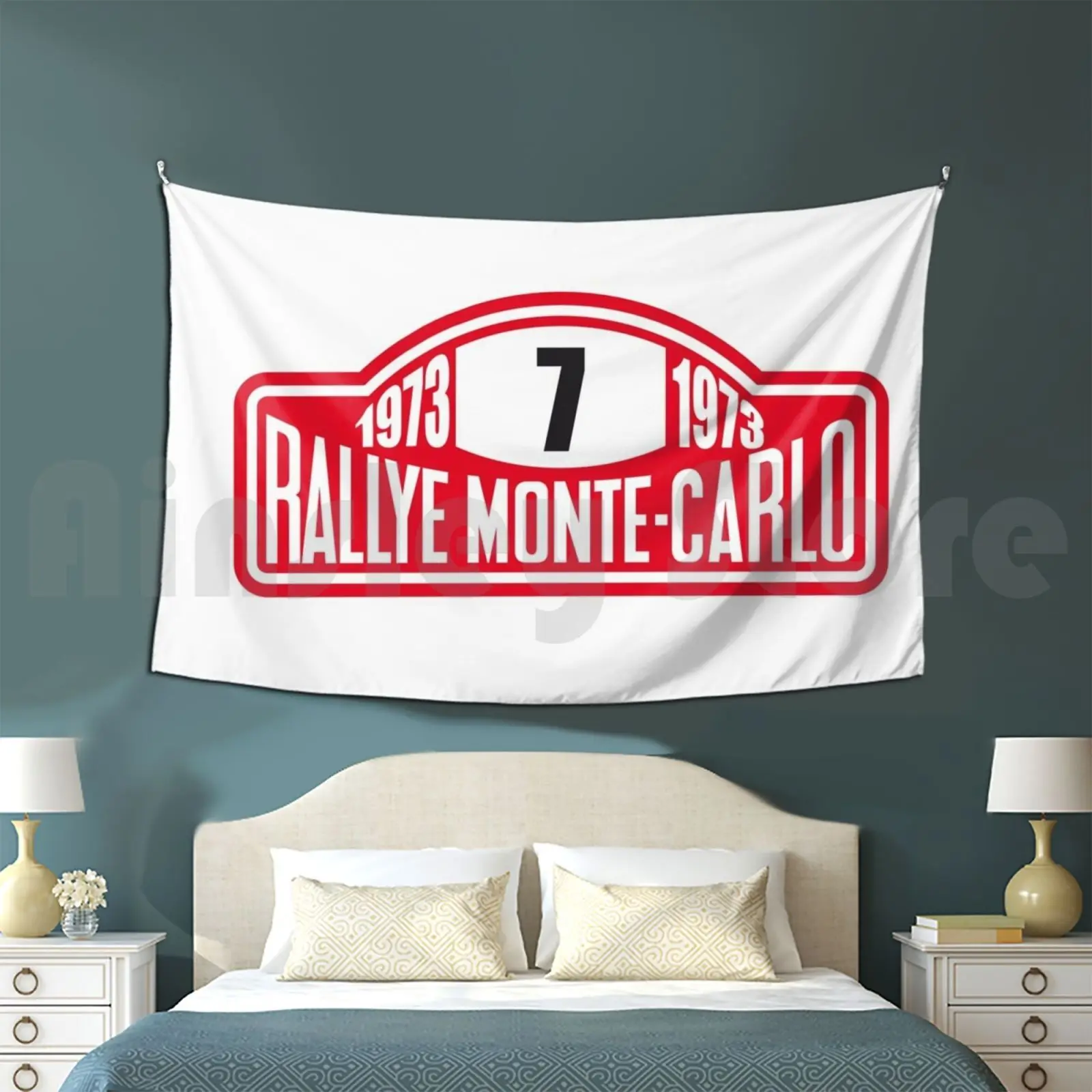 Monte Carlo Rally Customized Tapestry Formula Retro Circuit Williams Senna Radically Hero Racing Le