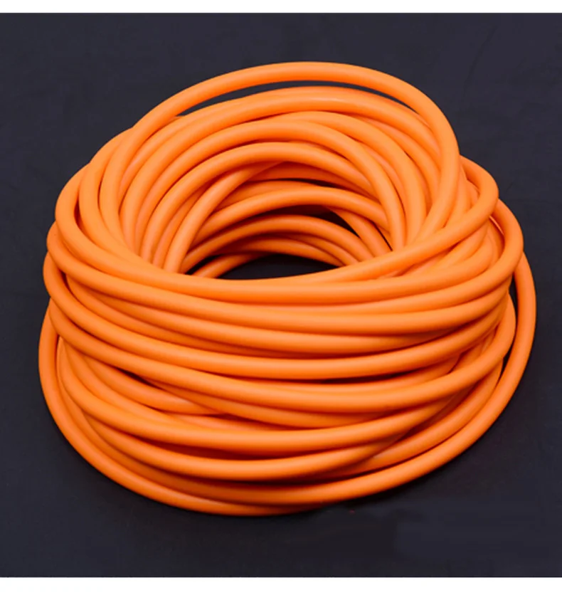 Natural Latex Slingshots Rubber Tube 0.5/1/2/3/4/5M for Hunting Shooting ID2mm OD  Diameter High Elastic Tubing Band Accessories