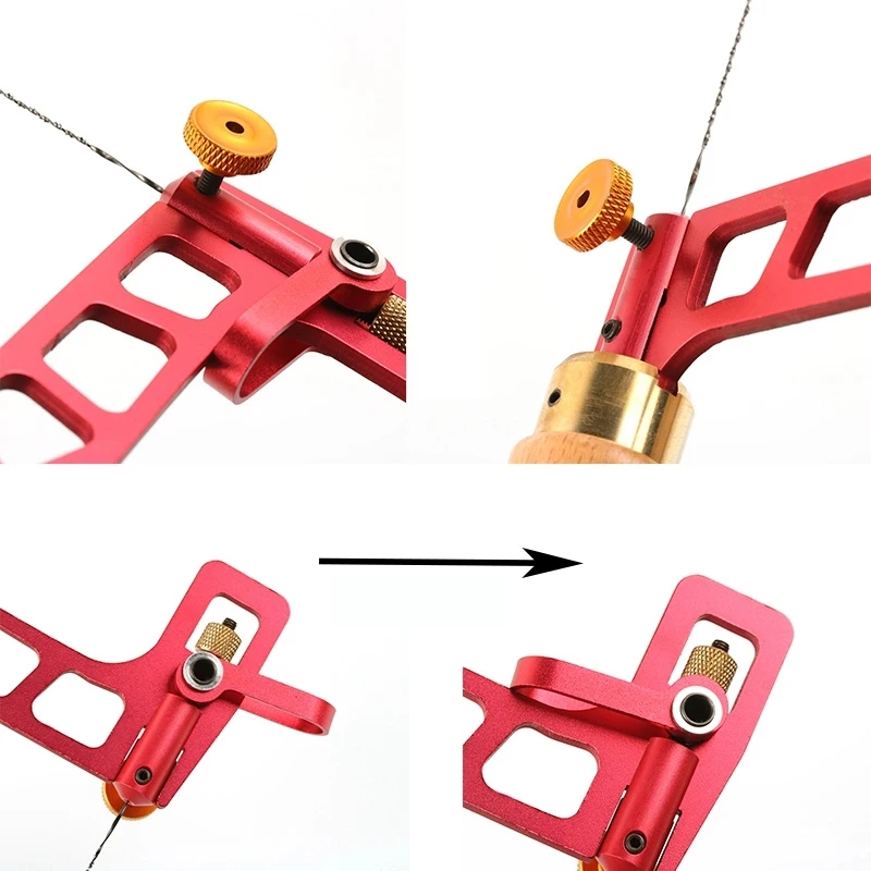 3" 4" Zoll Multifunktions-Drahtzugsäge für Holzarbeiten + 12 Sägeblätter – Detail 10