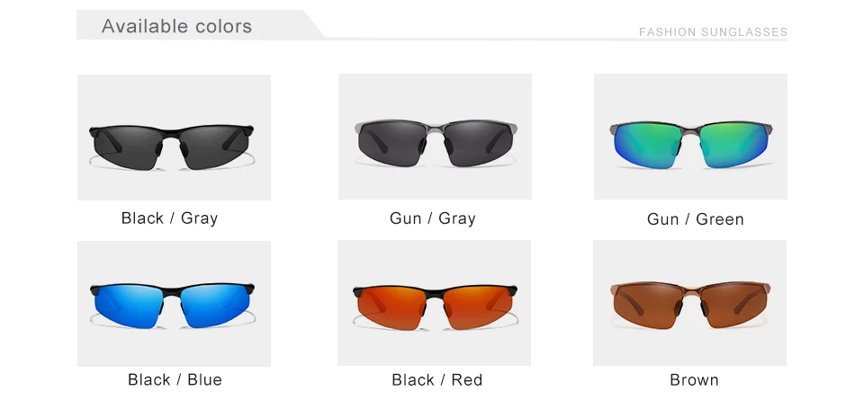 KINGSEVEN Marke 2024 Polarisierte Serie Fahrer-Sonnenbrille für Herren aus Aluminium mit Spiegelgläsern, Sonnenbrille für Männer und Frauen, Brillen – Detail 4