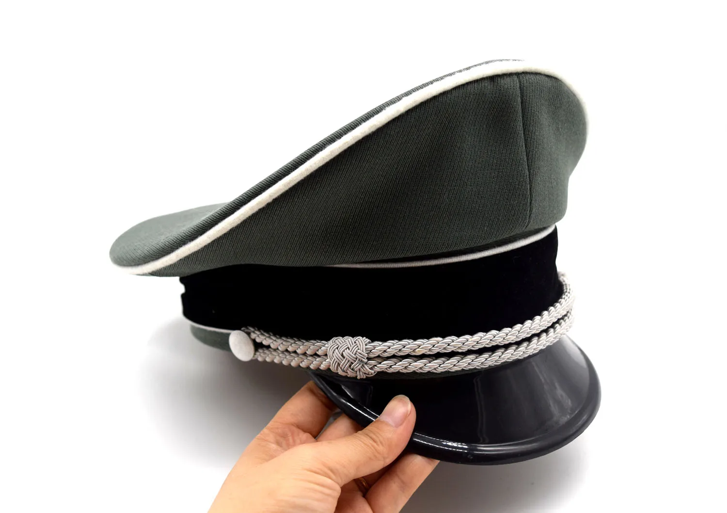 Reenactment GERMAN WHIPORD VISOR HAT HAT SWEAT RING M LEATHER REPLICA