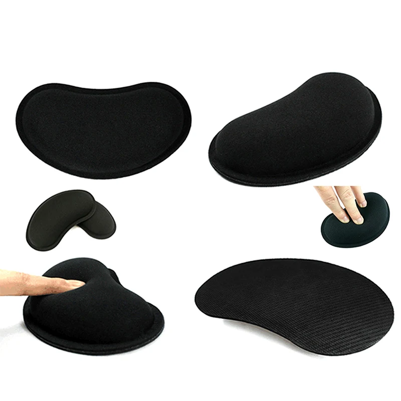 135*80*25mm Memory Foam Mouse Pillow Wrist Rest Mouse Pad Wireless Massage Mat Keyboard  Black