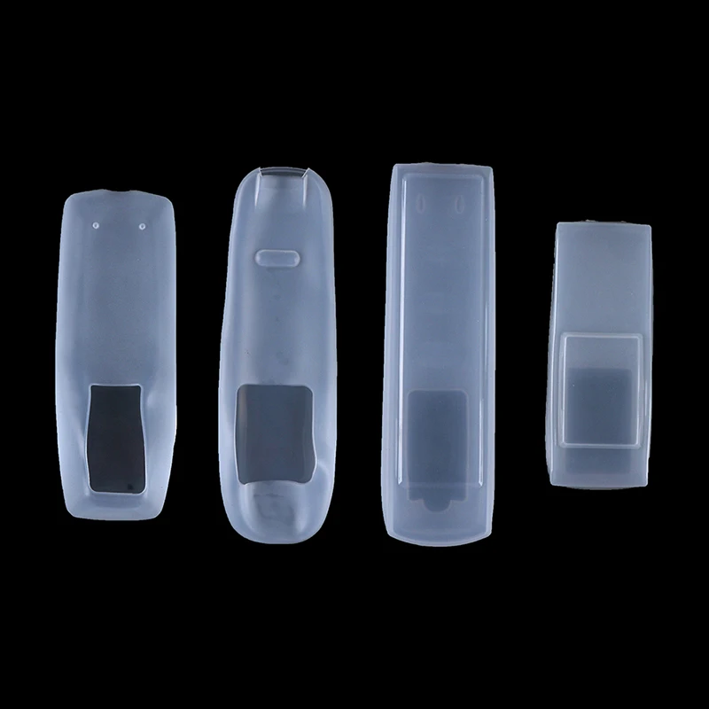 1PCS Transparent Dust Protect Protective Storage Bag Portable Silicone Air Condition Control Case TV Remote Control Cover