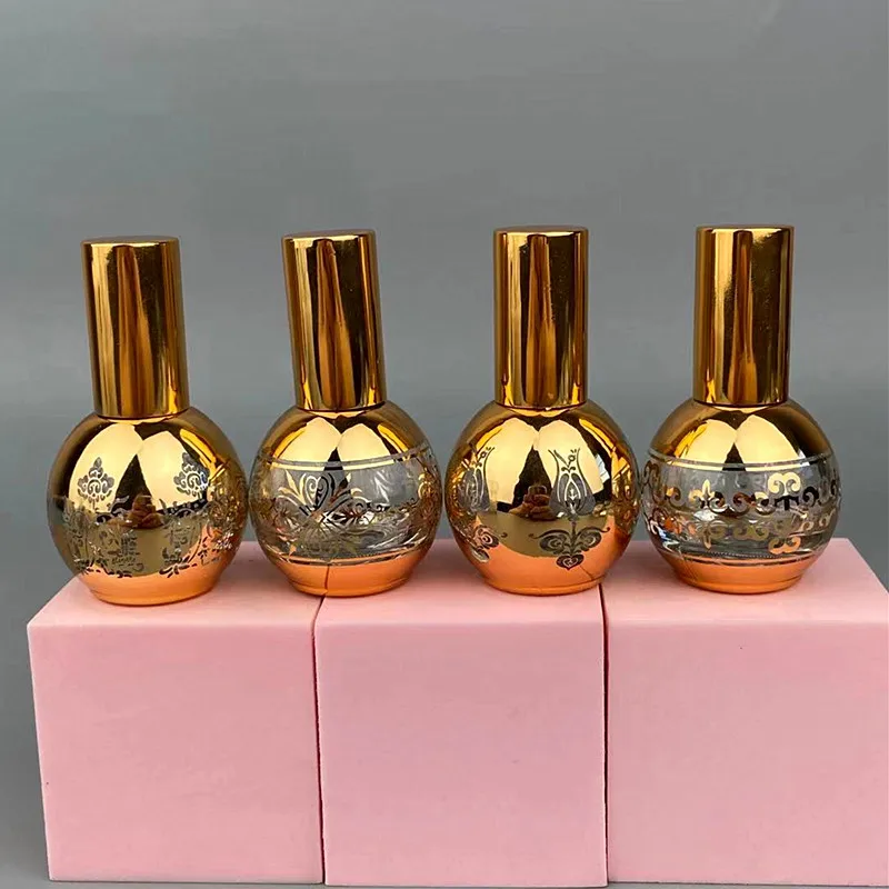 حاويات فارغة السفر المحمولة 10 مللي رذاذ زجاجات عينة عشوائية زجاجة عطر الزجاج رذاذ زجاجة أنيقة الكحول رذاذ