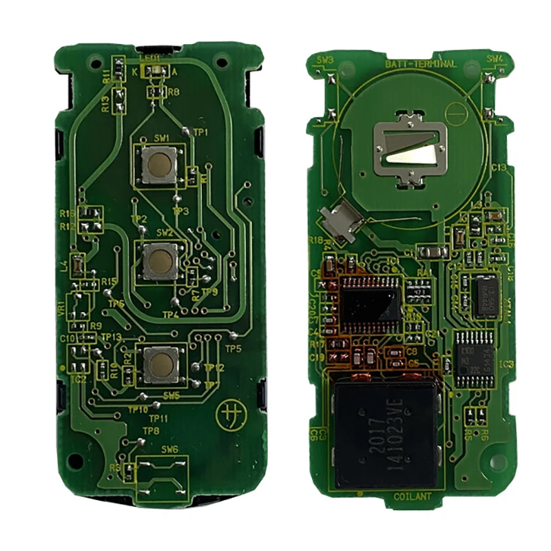 CN011024 oryginalny 3 przycisk dla Mitsubishi Outlaner inteligentny klucz zdalny 433MHz PCF7952 Chip Blade MIT11 część nr 8637A698