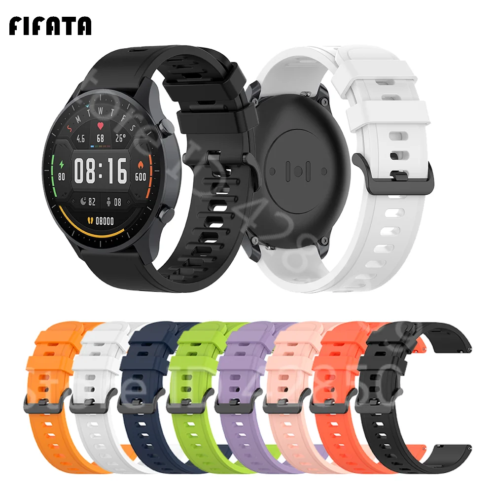 Ремешок силиконовый для смарт-часов Xiaomi Huami Amazfit GTR, спортивный браслет для Amazfit GTR 2/2e, 22 мм