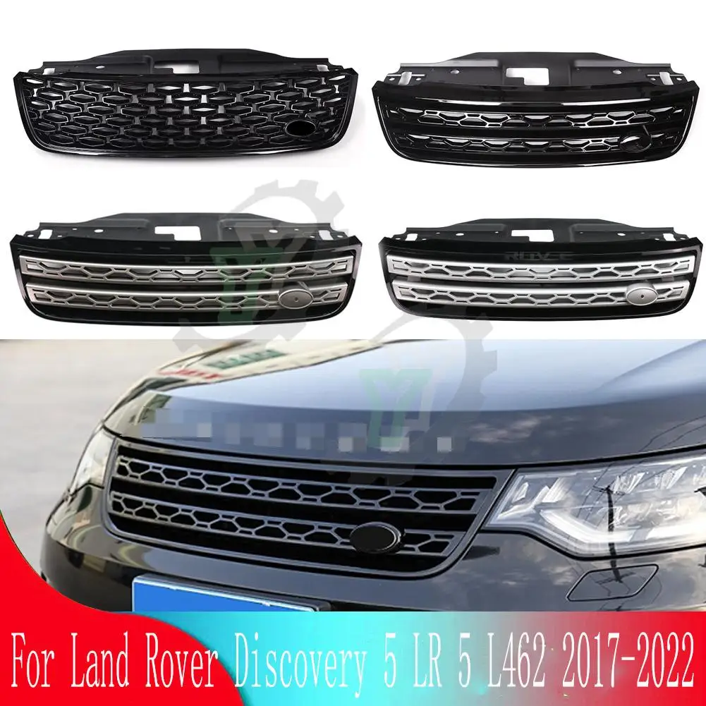 L 462/LR 5 Car Front Bumper Grille Centre Panel Upper Grill For Land Rover Discovery 5 LR5 L462 2017 2018 2019 2020 2021 2022