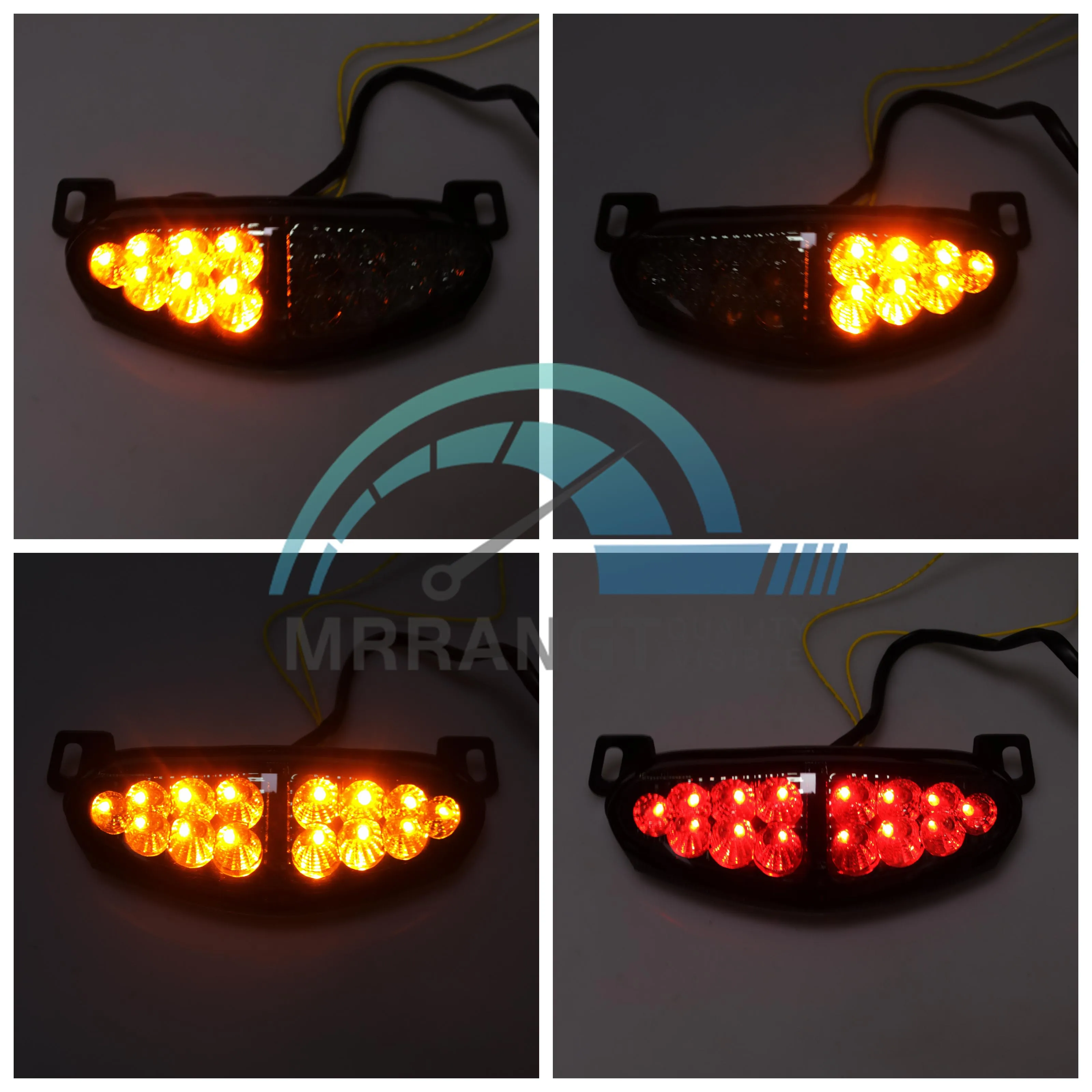 Motorcycle Rear Tail Brake Lamp Turn Signal Integrated LED Light For Kawasaki ER6N ER6F ER6-N ER 6N 2009 2010 2011 09 10 11