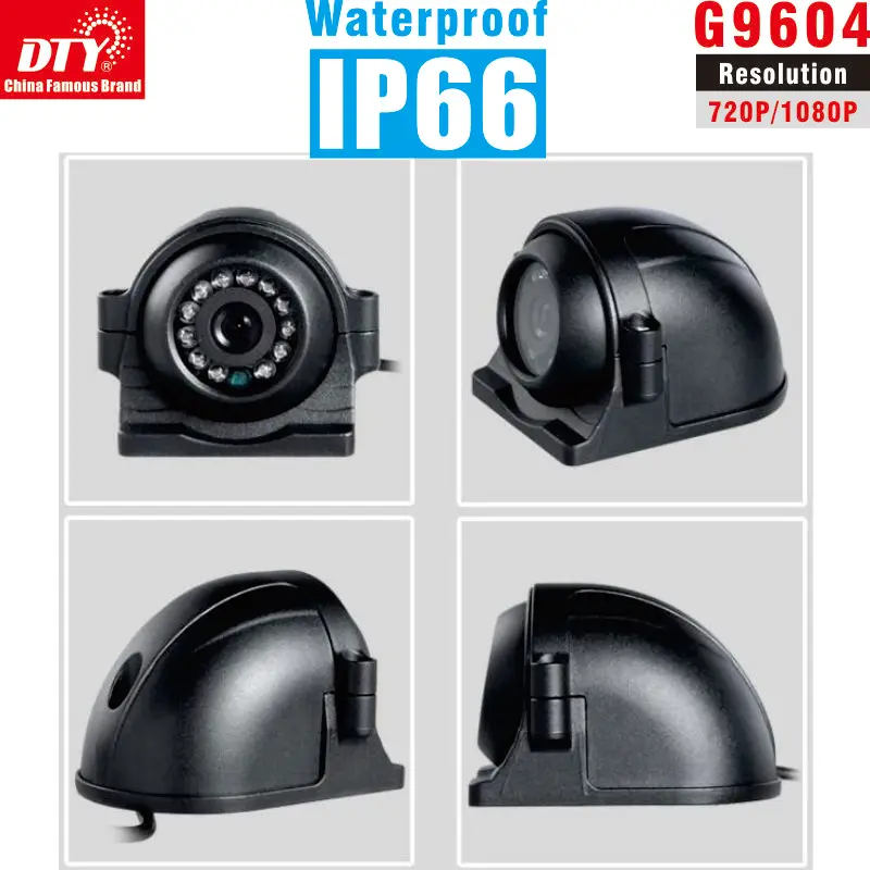 G9604, 1080P Aluminum Shell Side Rear View car cameras for mdvr and car rear view system