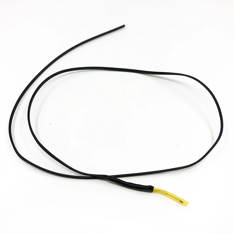 1PC Thin film thermistor 3435 10K ohm ntc 10k NTC sensor 1% 0.5M 3435 thermistor PVC cable for 3D print