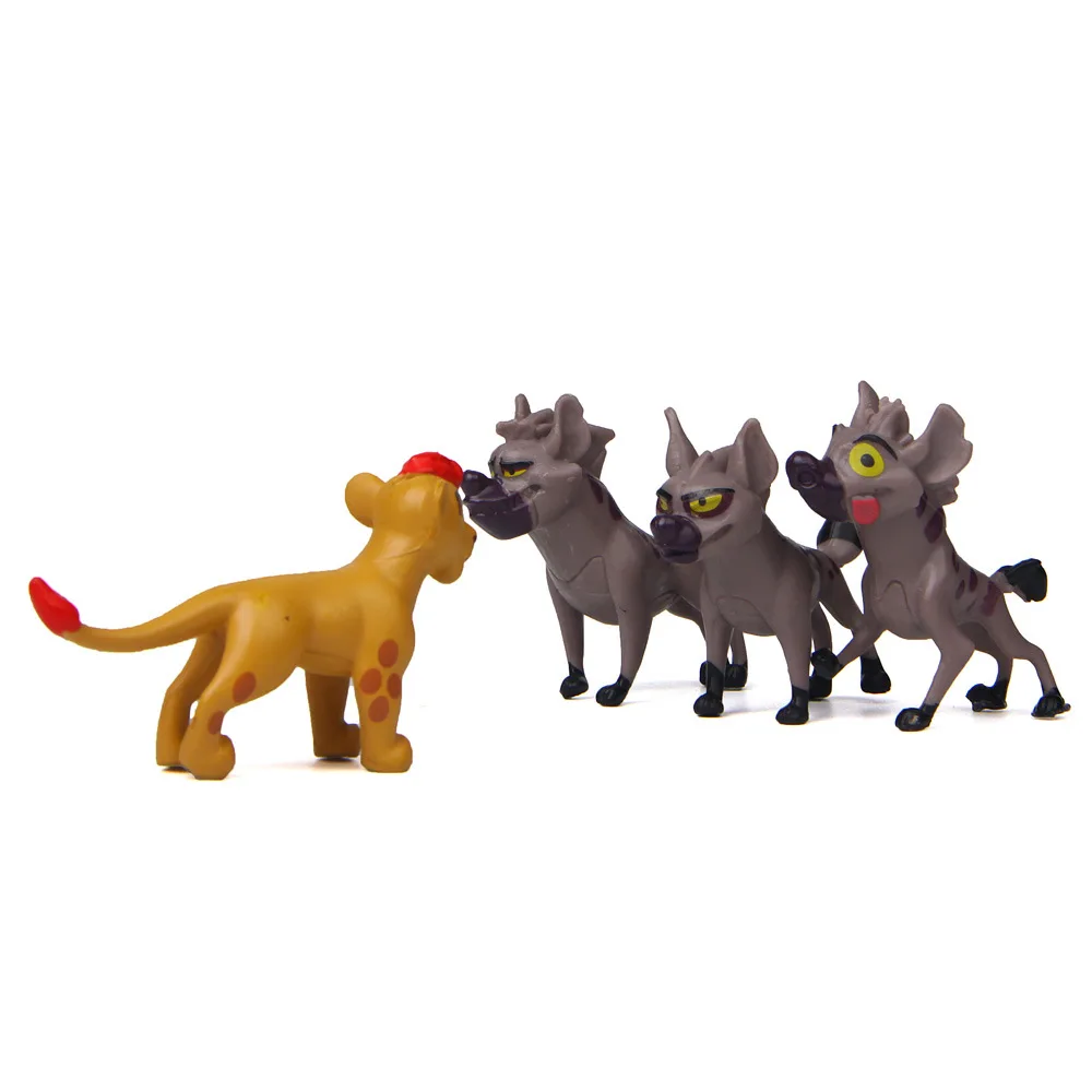 12 Teile/satz Anime Cartoon Die Lion Guard König Kion Simba PVC Hohe Qualität Action-figuren Bunga Beshte Fuli Ono Figuren Puppe spielzeug – Detail 10