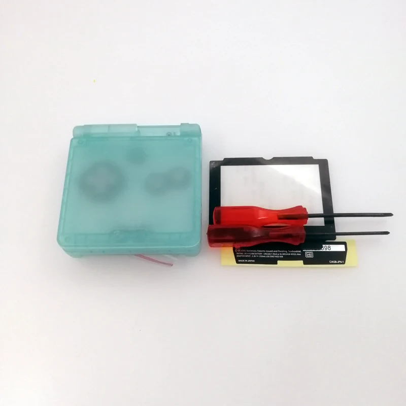 ใหม่สี GITD เรืองแสงใน Dark สีเขียวใสสําหรับ Nintendo GameBoy Advance SP Shell สําหรับ GBA SP คอนโซลฝาครอบกรณี