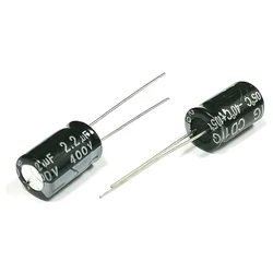 400 v2.2uf 8x12mm 400v 2.2uf condensatore elettrolitico in alluminio 2.2uf400v 400 v2.2mf 2.2 mf400v muslimah 400wv 400vdc 2.2mf 3.3uf