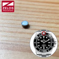 Blue-green noctilucent beads for RLX Ro lex SUB Sub mariner automatic watch bezel