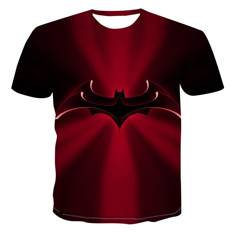 Summer New Cool Style Bat graphic t shirts For Men Fashion 3D Personality Print T-shirt Hip Hop harajuku short sleeve t-shirts