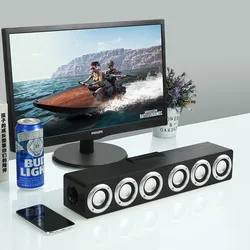 30W Home theater portable column Bluetooth Speaker Wireless wood speaker Alarm Clock Radio subwoofer Soundbar Computer speaker