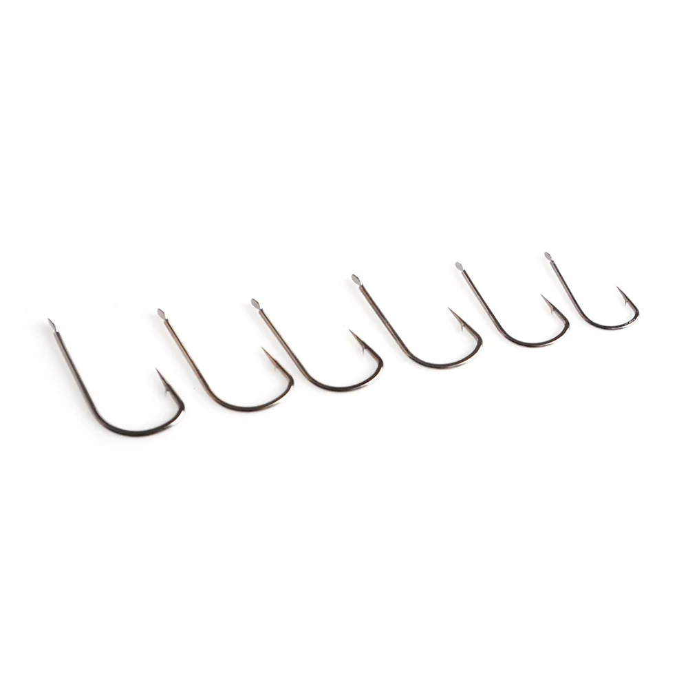 

FTK Fishing Hook 12/14 Pcs/Pack High Carbon Steel Barbed Marine Cut Hooks Flatted Sharp Fishhooks For Carp Fishing Accessories