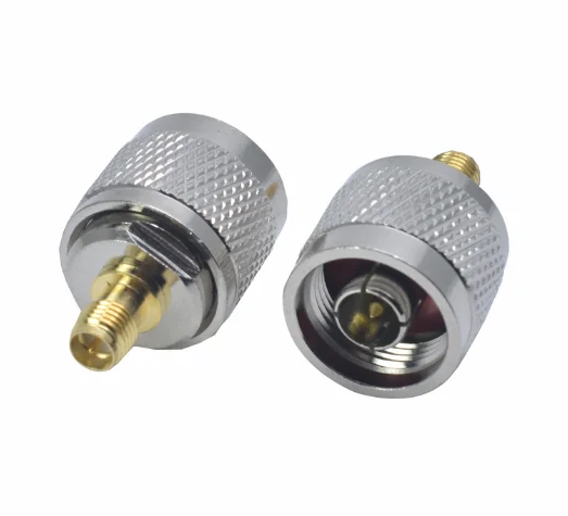 

2pcs N Male To RP-SMA Female Jack RF Coaxial Adapter Connectors