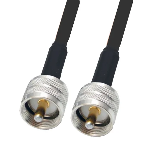 

UHF PL259 Male To UHF PL259 Male Connector RF Coax Pigtail Antenna Cable LMR400 Jumper Cable