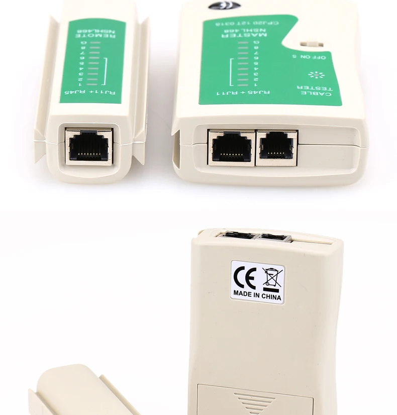 Testeur de câble réseau LAN RJ45 RJ11 RJ12 CAT5 UTP, outil de réseau de haute qualité, vente en gros, expédition rapide, NSHL468