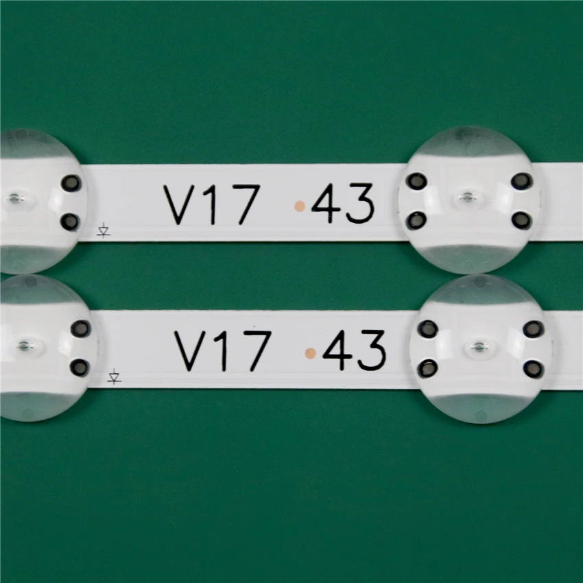 TVs LED Band array For LG 43LV640S-DB 43LV640S-SB 43LV640S-TB 43LV640S-UB LED Bar Backlight Strip Line LC430DGG-FKM3 Ruler Tapes