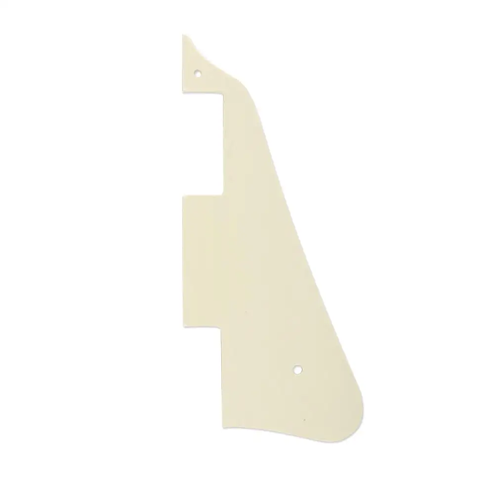 Musiclily Pro Left Handed Plastic Guitar Pickguard for 2006-Present Modern Style Epiphone Les Paul Guitar, 1Ply Cream