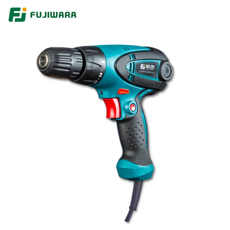 FUJIWARA 350-420W Electric Screwdriver Power Impact Drill 220V-240V Screw Wrench 19-Speed Adjustable