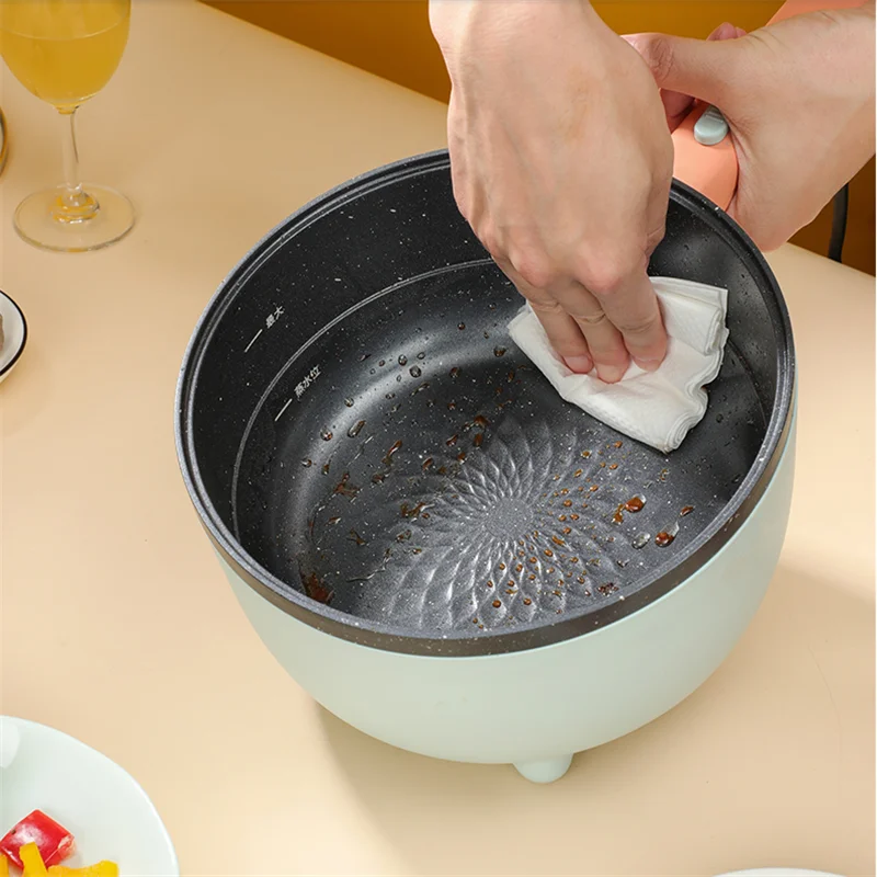 ポータブル電気鍋,220v,多機能,家庭用鍋,ミニ鍋