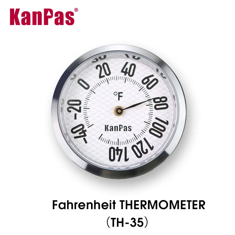 KANPAS Luxury hygrometer and mini Temperature sensor for car and motorcycle / Quality Thermometer /Celsius Fahrenheit available