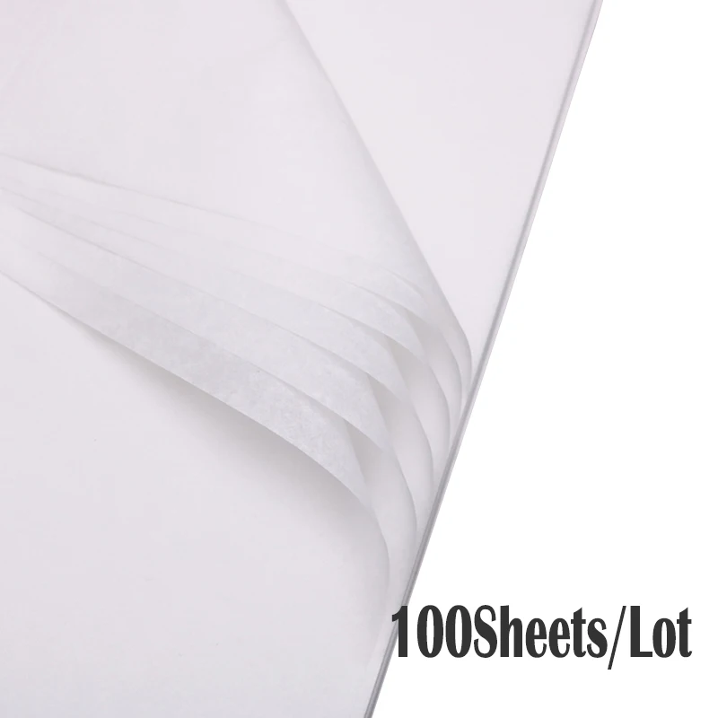 100Sheets/ Lot A4/A5 Translucent Wrapping Papers Tissue Paper Bookmark Gift Fruit Wrapping Papers Floral Gift Packaging Material