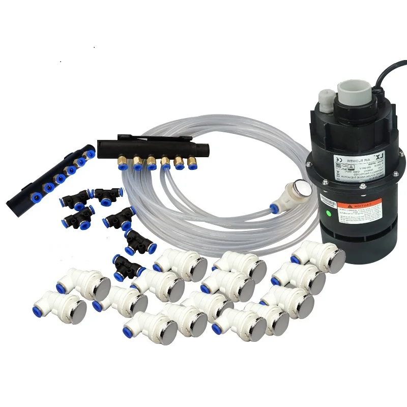 bath tub bubbl system, 16pcs air jet with AP400 air blower and jet manifold ,hose for spa hot tub and whirpool