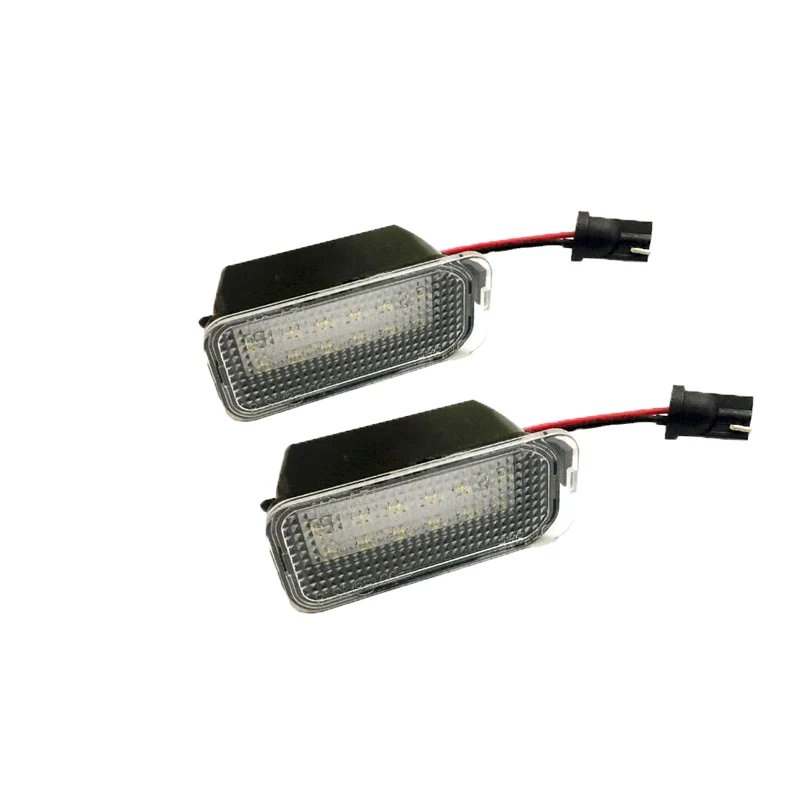 2pcs LED 12V Car License Plate Light  For Ford Ranger Grand C-Max S-MAX B-Max Focus 2 3 Fiesta 6 7 Kuga 1 2 Mondeo 4 5