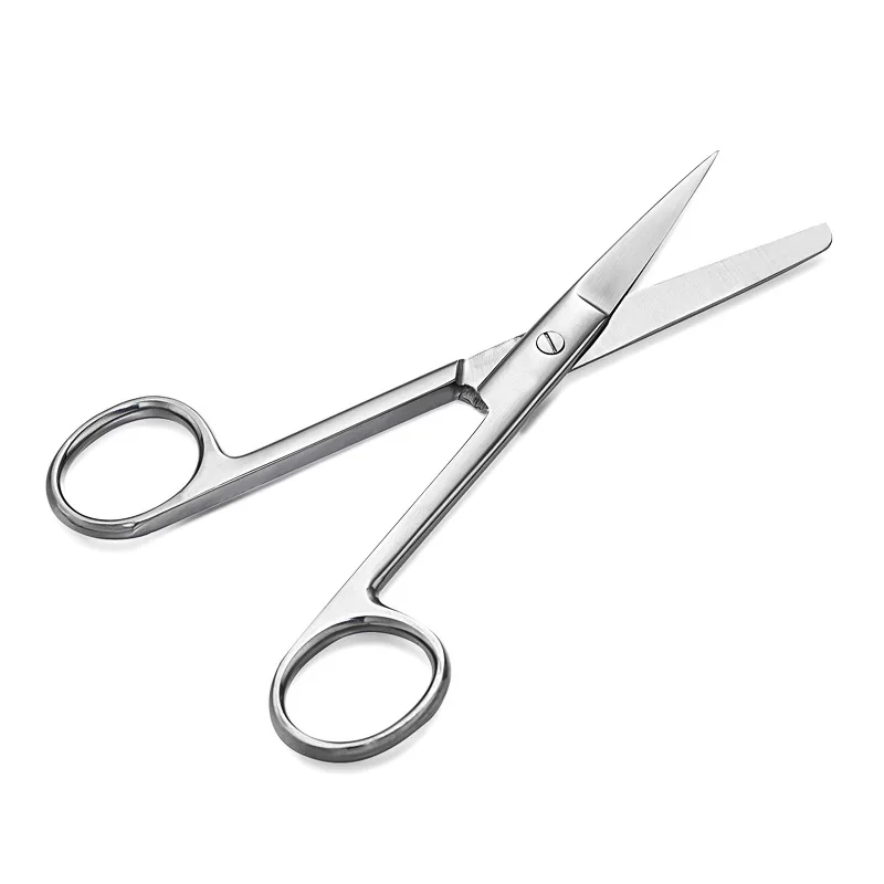 Medical Dismantling Scissors Export Stainless Steel Nurse Scissors Small Carry Straight Elbow Straight Point