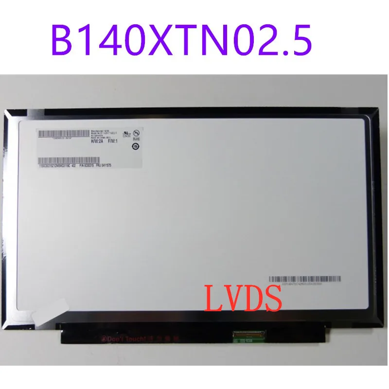 Imagem -02 - Tela Matric para Notebook de 14 Polegadas com Display Lcd Compatível com Thinkpad x1 Tela de Carbono com 1366x768 40 Pinos Fru: 04y1517 sem Furos e Parafusos