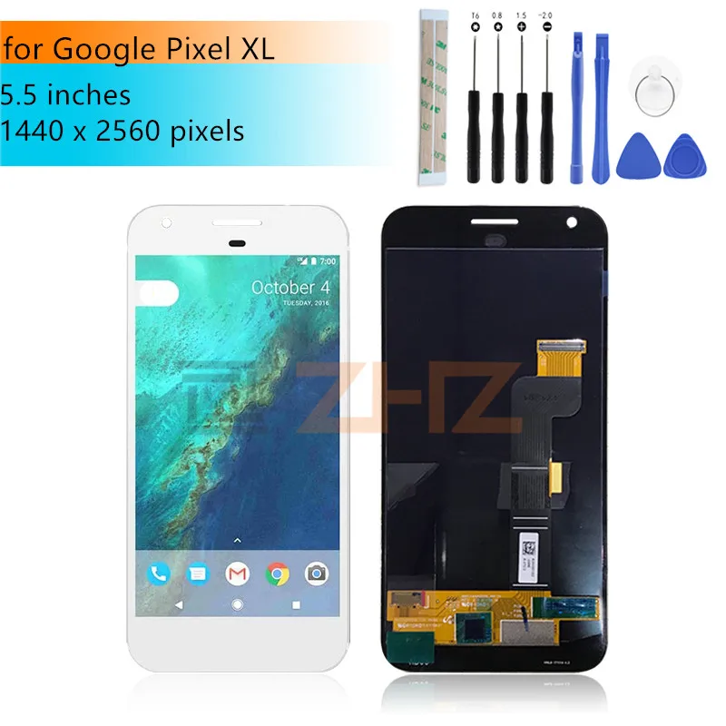 For Google Pixel XL LCD Display Touch Screen Digitizer Assembly lcd digitizer screen Replacement Repair Parts