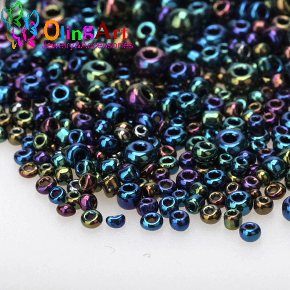 Perles de rocaille en verre de cristal de couleur mate pour la fabrication de bijoux, bricolage, boucles d'oreilles, collier, Bracelet, breloques faites à la main, 2mm, 3mm, 4mm