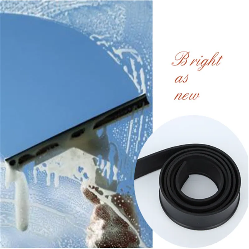 106 Cm Rubber Wiper Glass Tools Glass Scraper Water Rubber Article  Long Squeegee Household Cleaning Tools White Black Blue