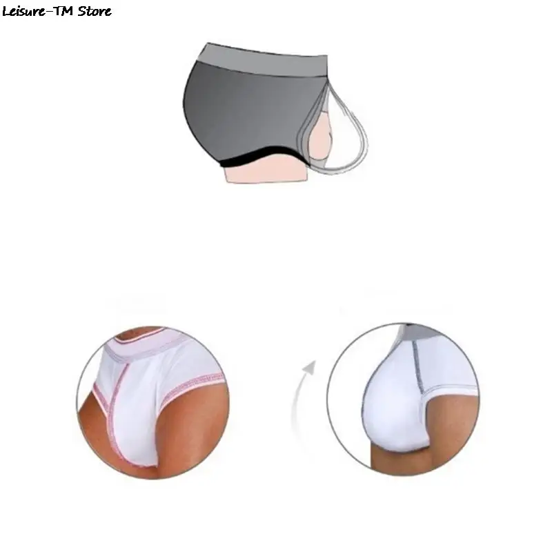 1 pz moda uomo intimo slip Sexy pantaloncini Jockstraps morbido rigonfiamento Enhancer Cup inserto per costumi da bagno mutandine sacchetto di spugna