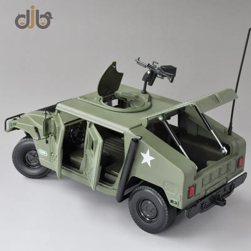 1:18 Diecast Military Collection Model Toy H1 SUV Tactical HUMVEE Battlefield Vehicle