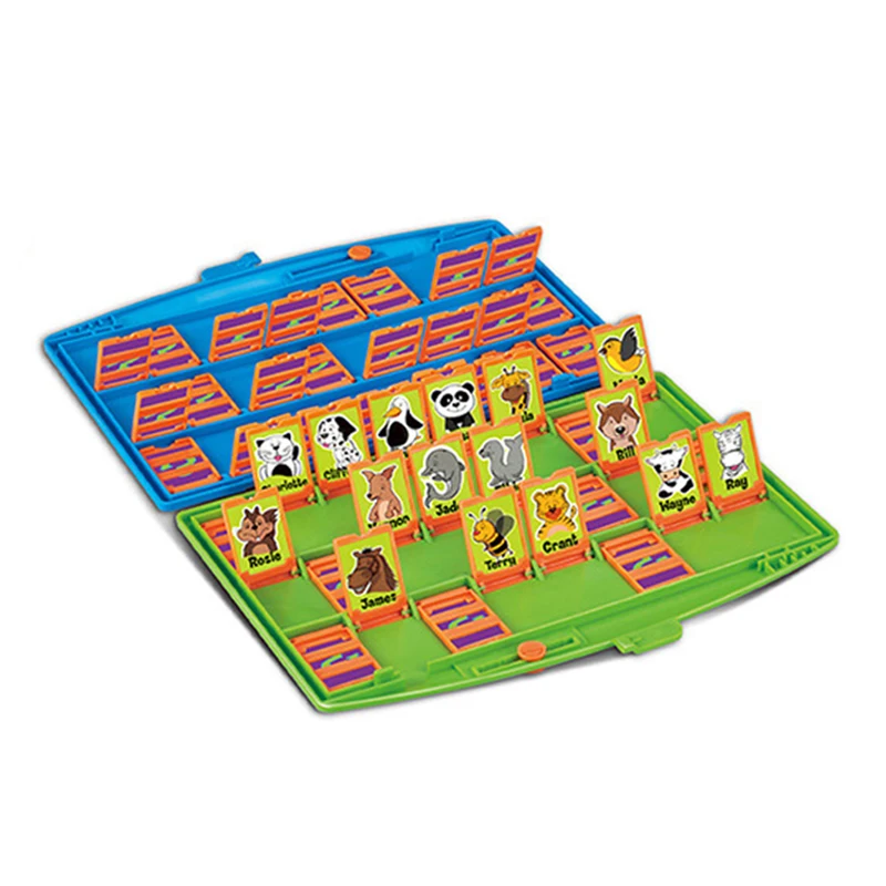 NEW Family Guessing Games Who Is It Classic Board Game Toys Memory Training Parent Child Leisure Time Party Indoor Games